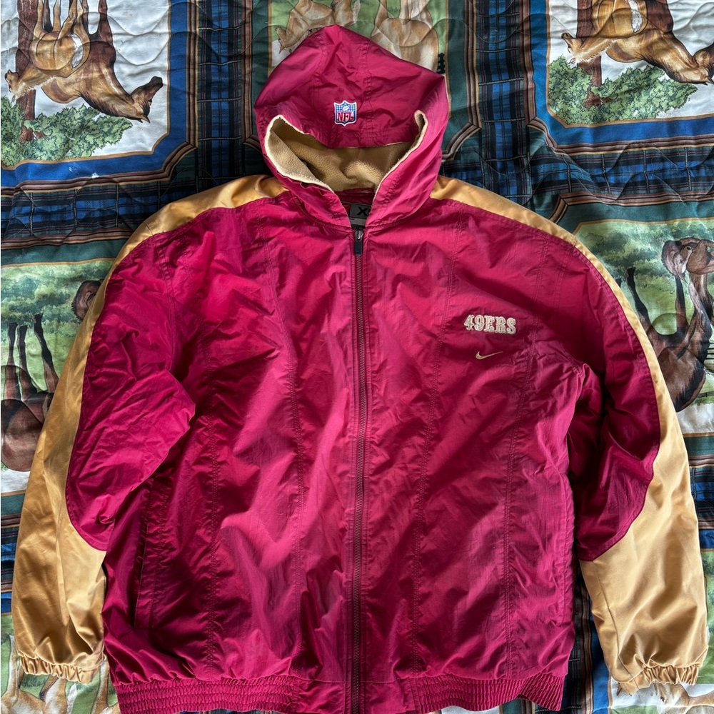 San Francisco 49ers puffer Jacket XL
